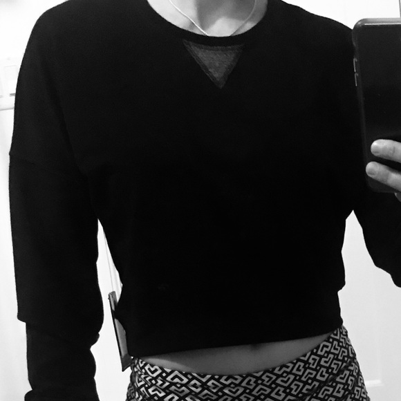 Glyder Cropped Activewear Sweatshirt - Picture 2 of 8